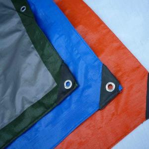  Waterproof PE Tarpaulin Sheet / Polyethylene Sheet Roll Ground Cover Manufactures