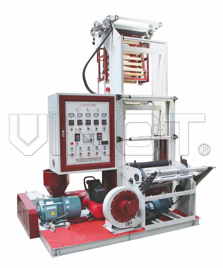  40kg / H Output Plastic Film Blowing Machine Low Energy Consumption Manufactures