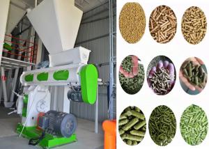  1t/H 2t/H Poultry Feed Pellet Mill With Ring Die Manufactures