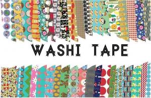  Adhesive Label Tape Label Waterproof Masking Printed Washi Paper Manufactures