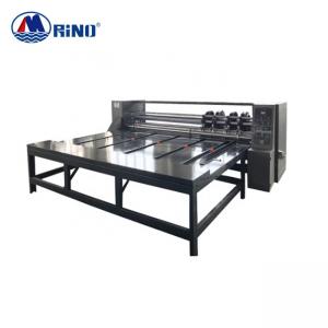  RINO 1600mm Corrugated Box Slotting And Creasing Machine Chain Feeding Manufactures