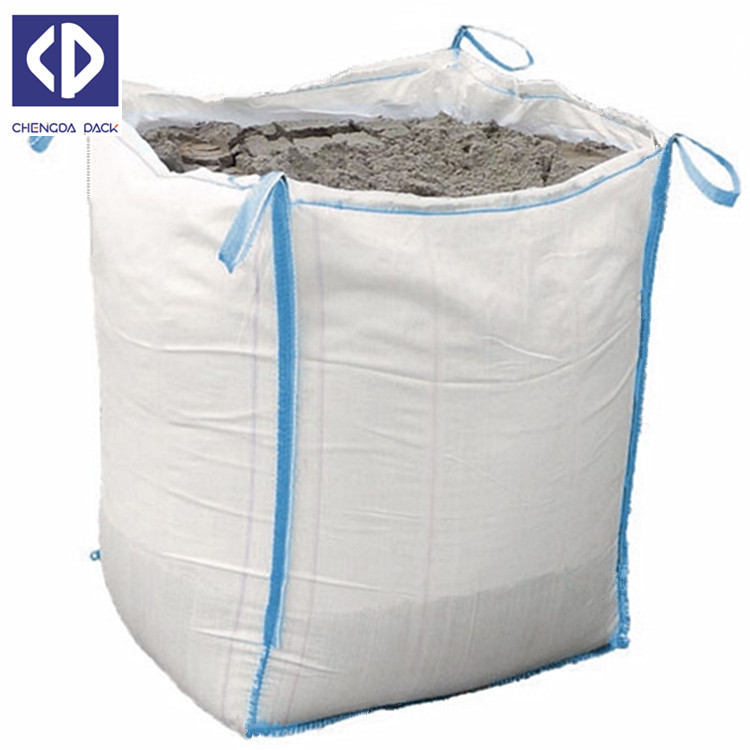 Buy cheap Anti Static Big Delivery Bags 500 Kg Big Bag Sack With Reinforcement White Color from wholesalers