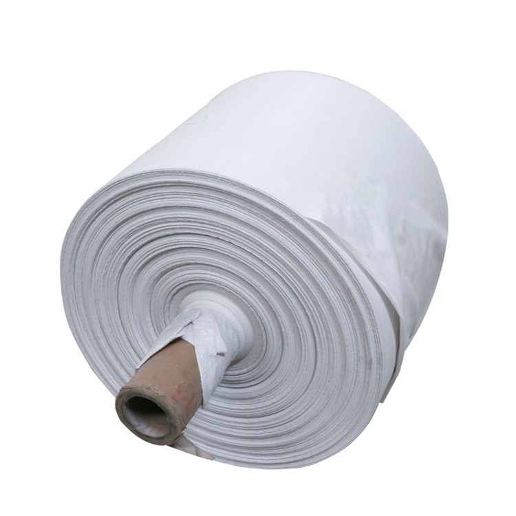  OEM PP Woven Fabric Roll Woven Polypropylene Tube Roll For Making Sand Cement Feed Bag Manufactures