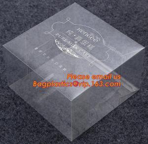  Soft Crease Folding PVC Clear Plastic Box, Custom Design Clear Plastic Box , PVC Packaging Box , Plastic Packaging Box Manufactures