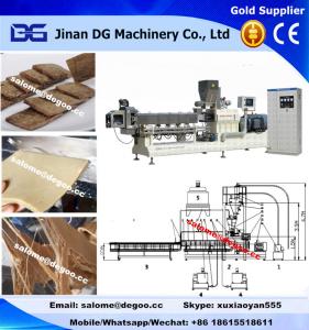 Automatic high protein content soya chunks/mince/nuggets/steak extruder machinery manufacturer twin screw extruder Manufactures