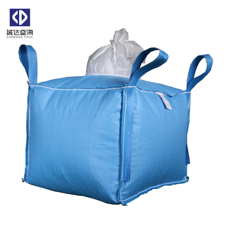  UV Treated FIBC Bulk Bags 500-3000 KGS Loading Weight For Chemical Powder Manufactures