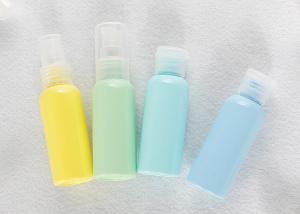  Plastic Pet Cosmetic Travel Kit 30ml 50ml OEM With Pump Sprayer Screw Cap Manufactures
