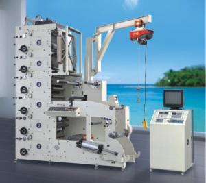  UV Label Flexographic Printing Machine RY-320-6C/ film printer PE Label UV Flexo Printing Machine RY480-6C-B Manufactures