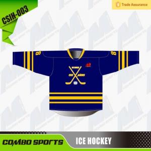  CB Length 75-90cm Ice Hockey Practice Jersey , BSCI Ice Hockey Apparel Manufactures