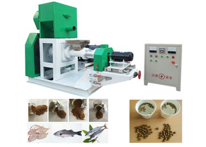  Floating Fish Feed Pellet Making Machine , Fish Feed Production Equipment Manufactures