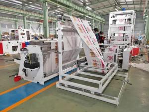  Plastic Film Folding Thermal Paper Slitting Rewinding Machine 150m/min With 4PCS Servo Motor Manufactures