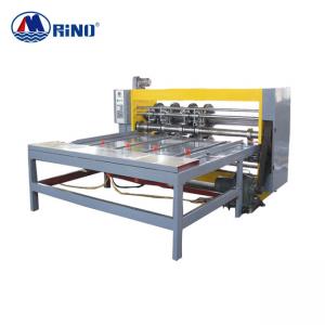  60pcs/min Corrugated Rotary Slotter Machine , 4kw Carton Box Slotting Machine Manufactures