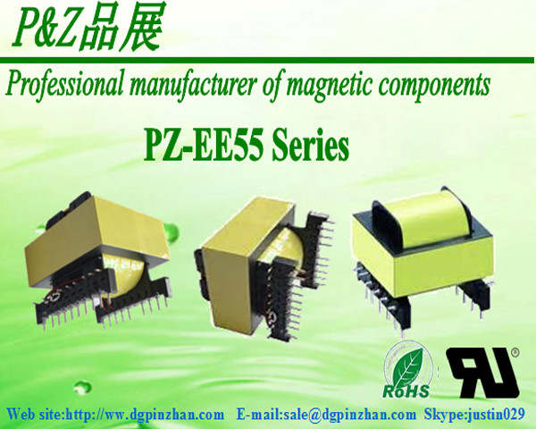  PZ-EE55 Series High-frequency Transformer Manufactures