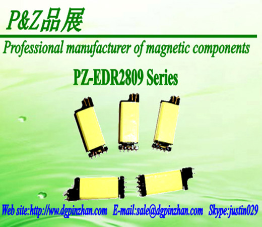  PZ-EDR2809 Series high-frequency transformer FOR T8 fluorescent lamp power supply Manufactures