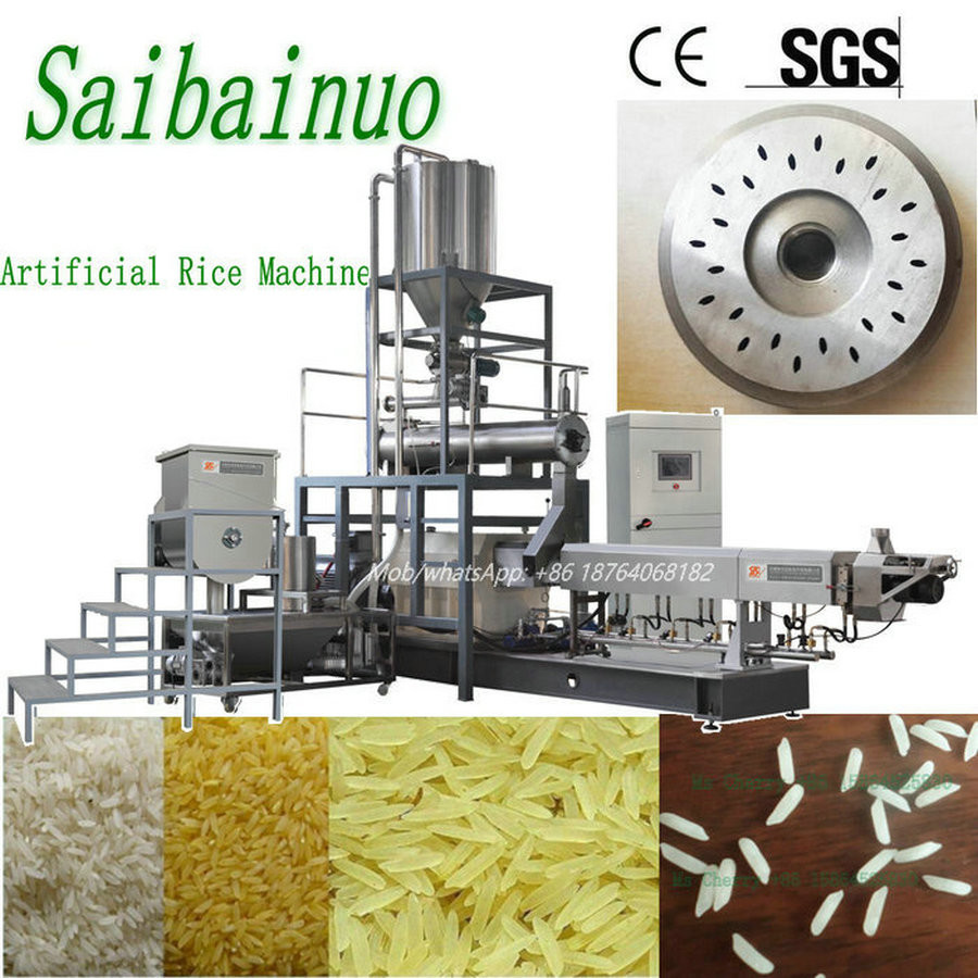  Instant Rice Machine /Artificial Rice Processing Line /Fast Cooked Instant Rice Machine Manufactures