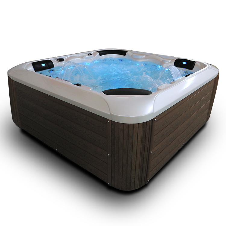  High-Tech Luxury Indoor Massage Bathtub Spa Tubs with Bluetooth for 5 persons Manufactures