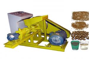 China ST-DG70 φ70mm 0.4kw Dry Fish Food Pellet Machine For Straw / Biomass on sale