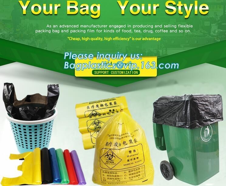  Extra Strong Trash bag Garbage Bag Bin Bag Trash Can Liner,Disposable Kitchen Garbage Bags, Durable Plastic Trash Bags Manufactures