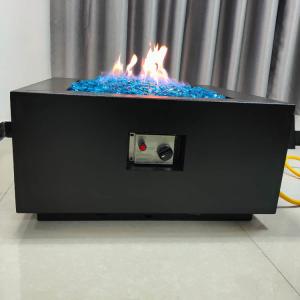  SUS304 Garden Gas Fire Pits 80CM High Top Patio Table With Propane Fire Pit Manufactures