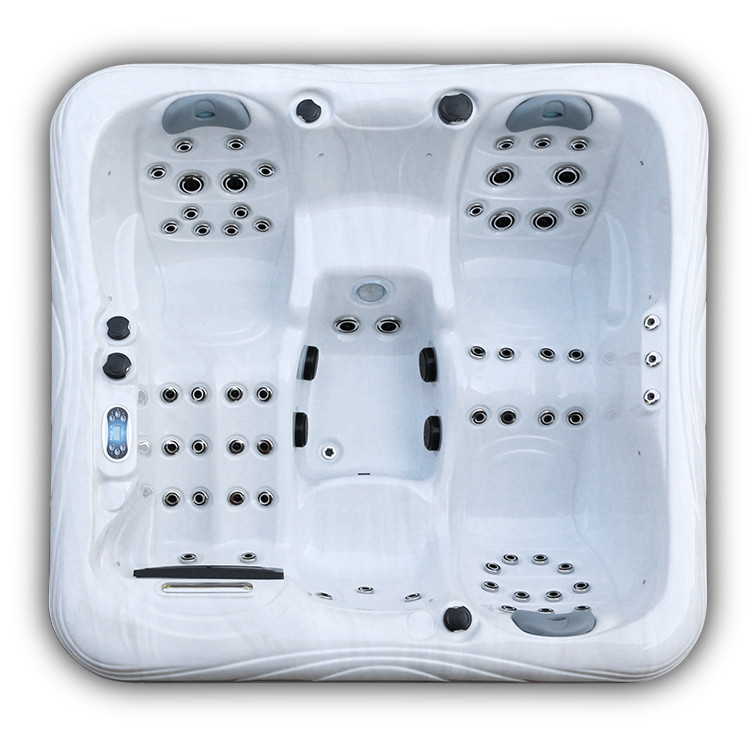  Balboa Control Hydro Massage Bathtub Freestanding Spa Hot Tub For 4 Persons Manufactures