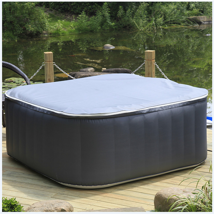  Modern 4 Person Garden Hot Tub Outdoor Round Inflatable Spa Tub Manufactures