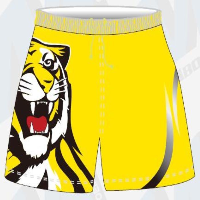  BSCI Mens Afl Playing Aussie Rules Shorts 100% Polyester 300gsm Material Manufactures
