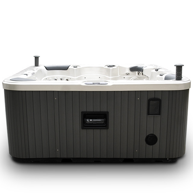  European Outside Whirlpool Spa Tub Outdoor Freestanding Hot Tub Spa With 3 Seats And 2 Loungers Manufactures
