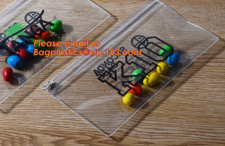  OEM cheap price plastic clear zipper school pencil case bag Manufactures