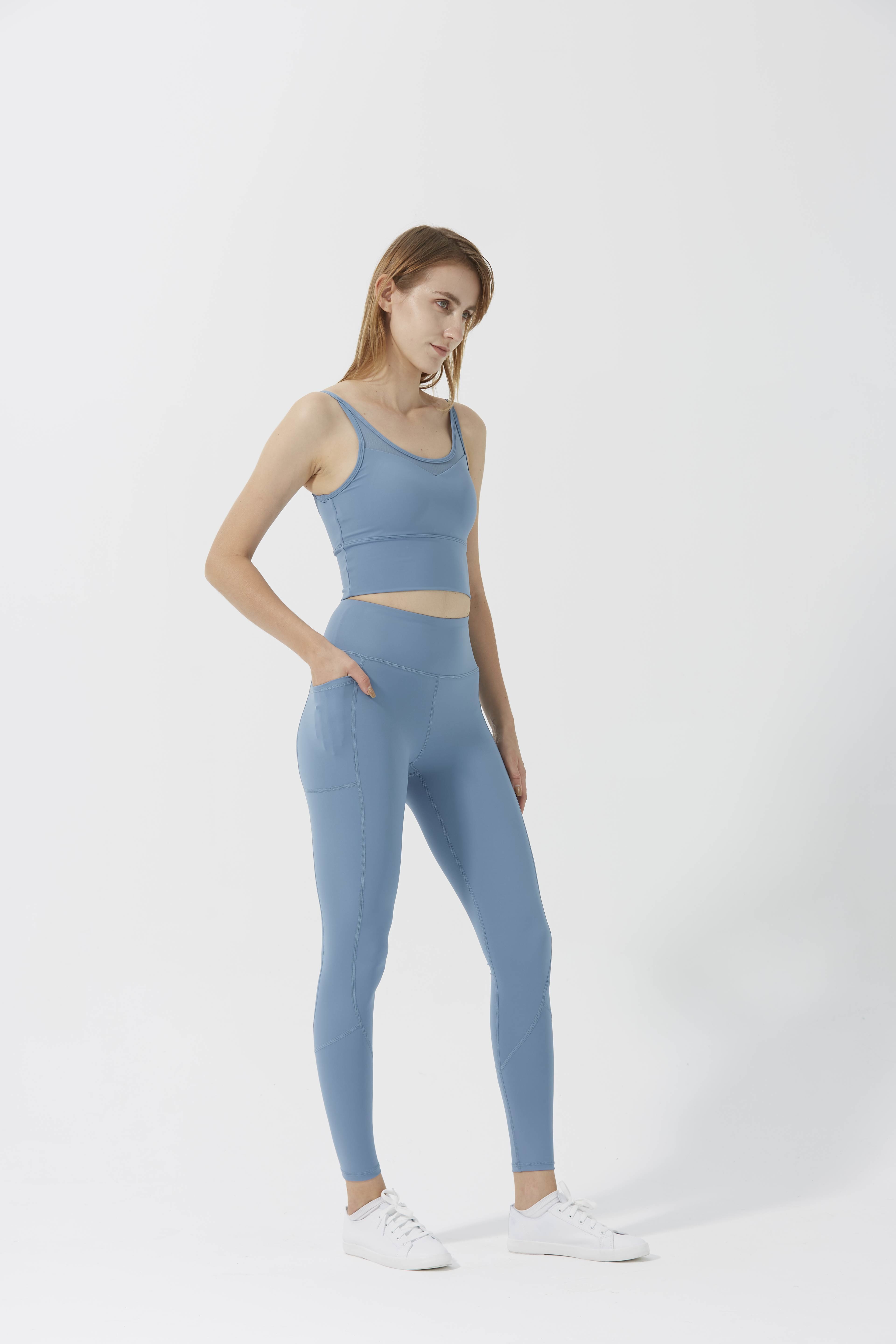  Ladies High Waist Seamless Fitness Running Yoga Pants Support Dropshipping Manufactures