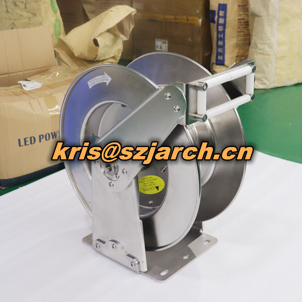  S304 Stainless Steel Retractable Hose Reel Manufactures