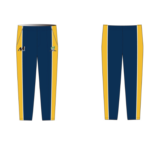  Sports Team Cricket Player Uniform , ODM XL Cricket Track Pants Manufactures