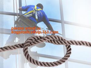  wall-wash nylon twisted safety rope, wall-wash nylon safety rope Manufactures