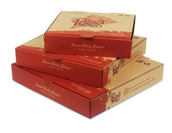  Paper pizza slice box with customer printing,pizza slice box,triangle food container,Corrugated Cardboard Recycle Pizza Manufactures