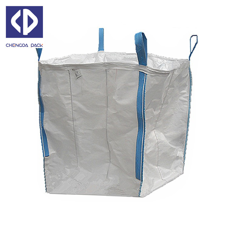  UV Resistant Woven Big Bag Polypropylene Big Bags Full Open For Storage Manufactures
