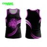 Buy cheap Sublimation Print Breathable Quick Dry Sports Men Singlet Round Neck from wholesalers