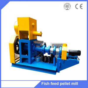  Automatic floating fish food feed pellet extruder machine from factory Manufactures