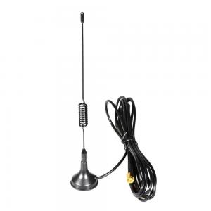  Hign Gain 5dbi GSM SMA Male Plug Magnetic Base Antenna RG174 Cable Length 3 Meters Manufactures