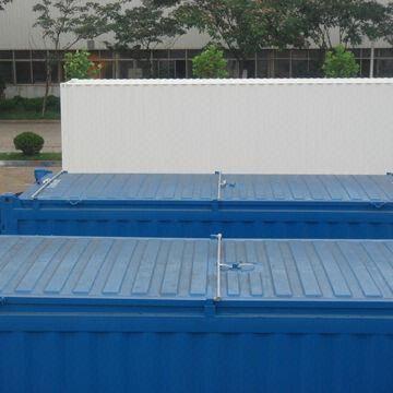 20ft GP Hard Open Top Container with CSC Safe Plate Manufactures