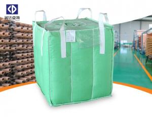  Polypropylene FIBC Bulk Bags / Baffle Bag With Inner Bag Color Customized Manufactures