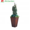 Buy cheap Square Round Corten Steel Planter Box Customized Size from wholesalers