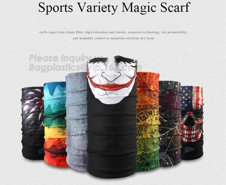  Sports Variety Strapping Scarf,Most Popular Head Wrap Strapping Mask Custom Neck Tube Bandana,Promotional Multi-Function Custom Manufactures