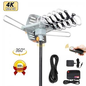  150 mile outdoor antenna high gain FM/VHF/UHF 360 degree rotation outdoor tv antenna Manufactures