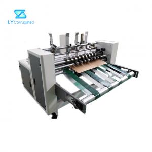  1.1kw Carton Box Machine , Carton Printing Slotting Machine 3phase 380V Manufactures
