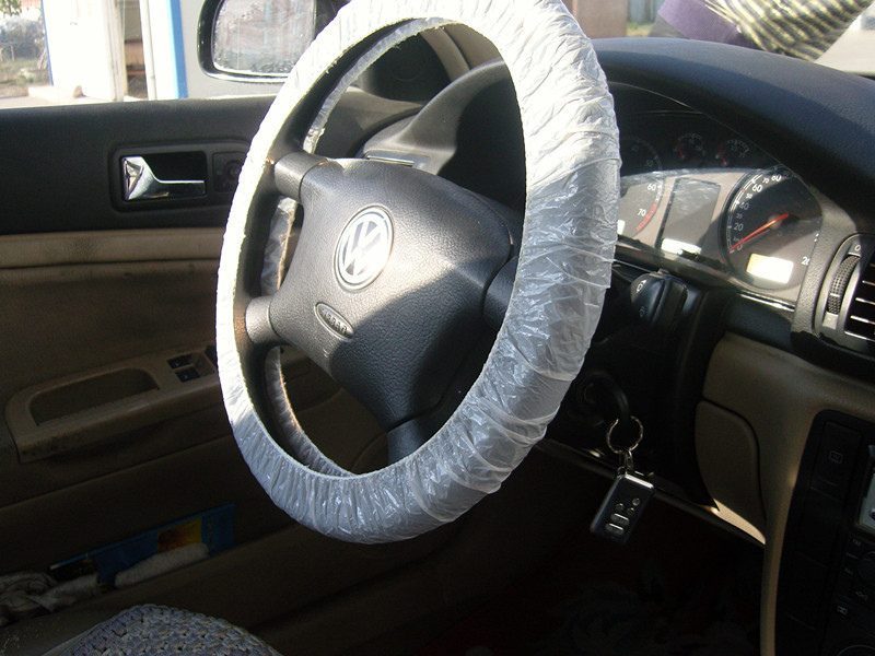  steering wheel cover, car seat cover, disposable cover, pe car foot mat, gear cover, auto, Protective automobile product Manufactures
