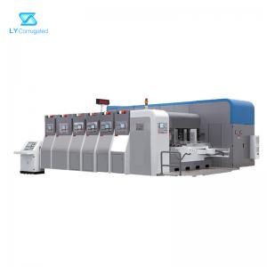  Corrugated Flexo Printer Slotter Machine Die Cutting Machine 110mm Roller Manufactures