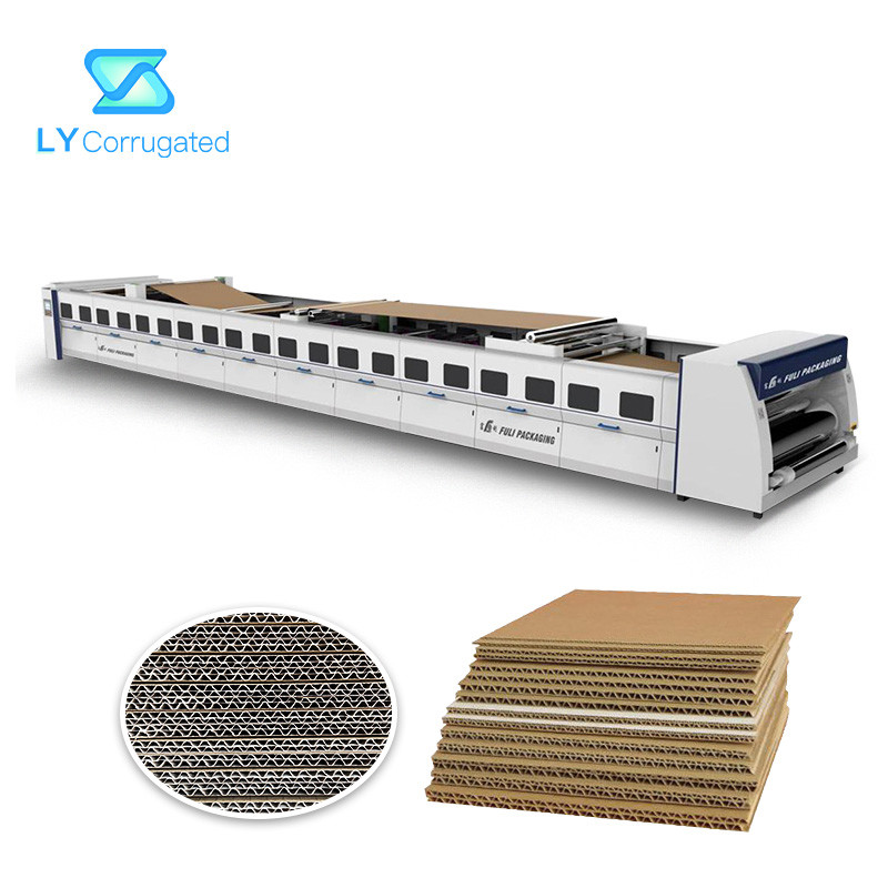  11.8M Double Face Corrugated Board Line Machine 250m/Min Production Manufactures