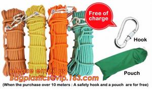  climbing rope, protective escape rope polyester rope, escape rope, High-altitude escape rope rescue rope(fire escape,res Manufactures