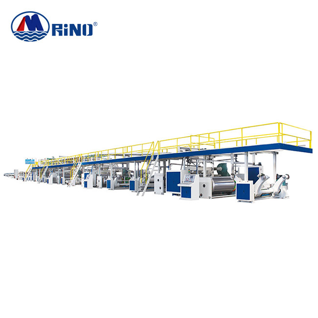  3 5 7 Ply Carton Production Line 100m/Min 100kw 5 Ply Automatic Corrugation Plant Manufactures