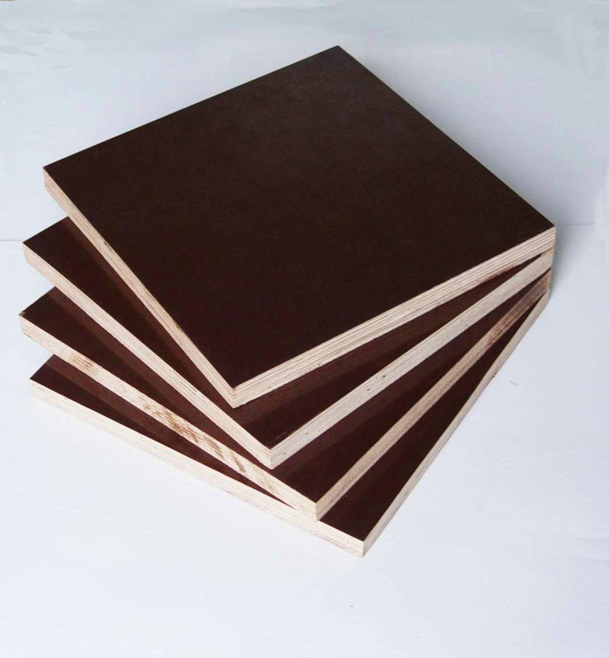  Film Faced Poplar Plywood For Cabinets , Decorative Plywood Sheets Anti Wear Manufactures