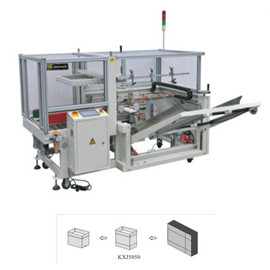  CE Certification KXJ5050 Case Erector and Bottom Sealer, Carton Erecting Machine Manufactures